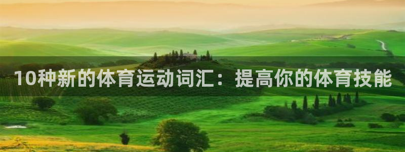 一竞技官网下载招商电话是多少：10种新的体育运动词汇：提高你