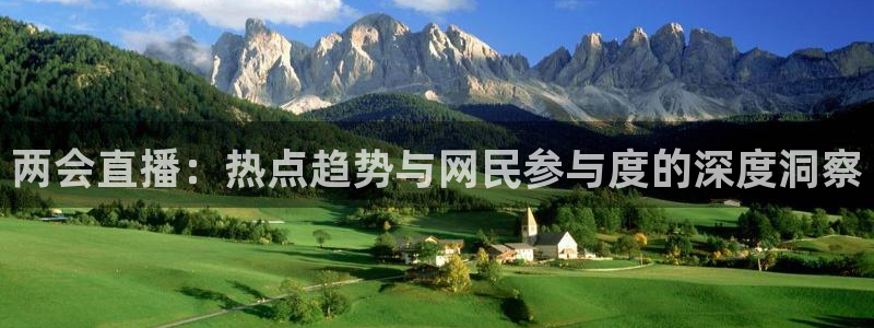 雨燕直播体育app下载ios：两会直播：热点趋势与网民参与度的深度洞察